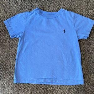 Boys blue cotton tee shirt Polo